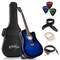 Ashthorpe Full-Size Cutaway Thinline Acoustic-Electric Guitar Package - Premium Tonewoods